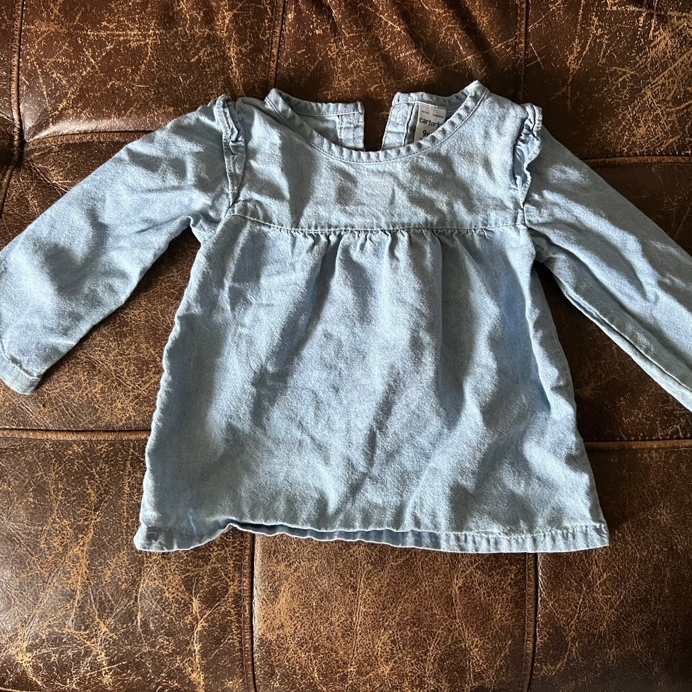 Denim tunic dress